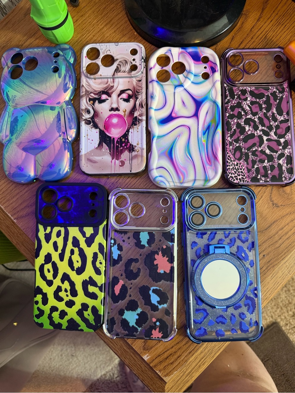 Assorted Colorful Phone Cases iPhone 17 pro max lot of beautiful fun cases